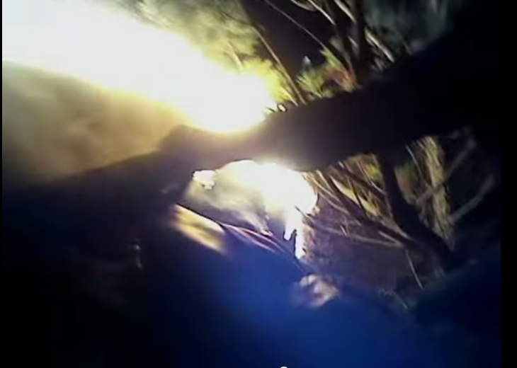 Video: Police Pull Man From Burning Car