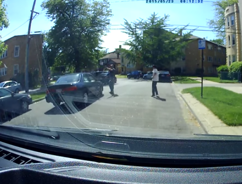 VIDEO: Shooting Caught on Dash Cam
