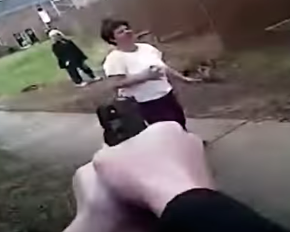 BODYCAM: Woman with Meat Cleaver Fatally Shot