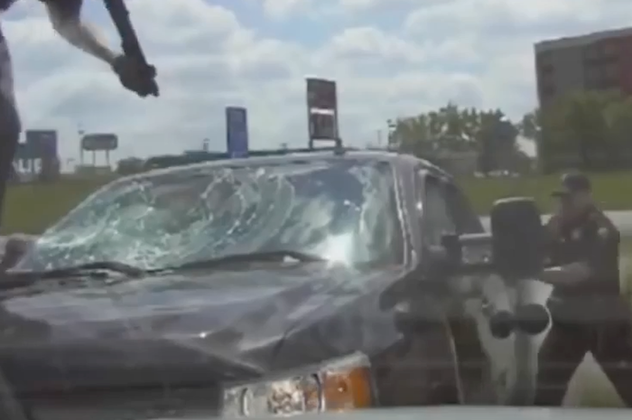 DASHCAM: Kidnapper Chased, Extracted from Truck in Ohio