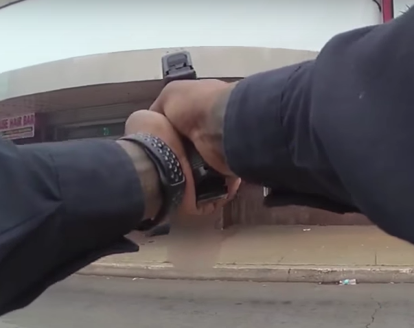 BODYCAM: Baltimore Officers Shoot Man Wielding Knives