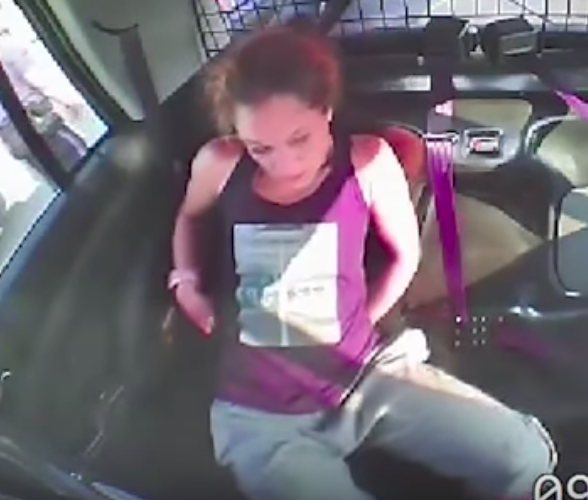 VIDEO: Texas Women Slips Out of Cuffs, Steals Cruiser