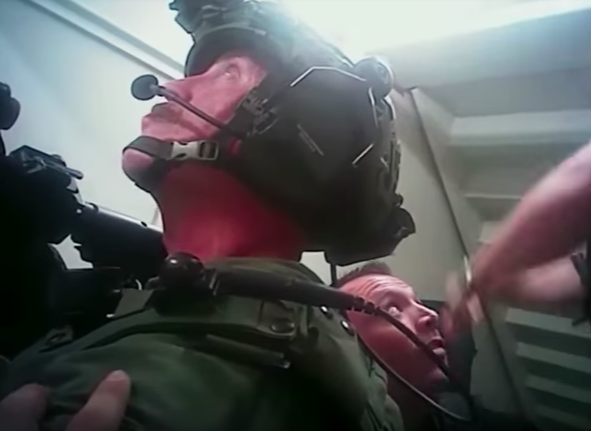 BODYCAM: Tactical Officer Breach the Room of the Las Vegas Shooter