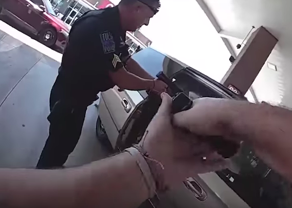 VIDEO: Tulsa Police Shoot Out