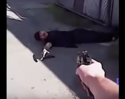 VIDEO: Fresno Police Shoot Man on the Ground