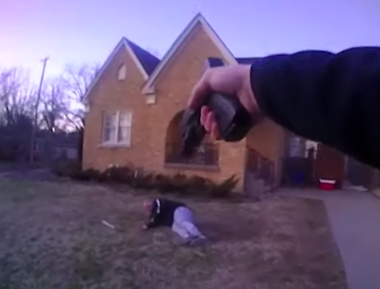 BODYCAM: Officer Shoots Man Armed with Crowbar