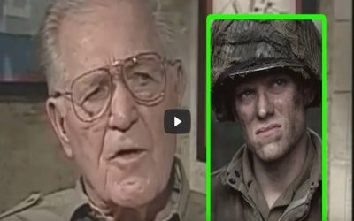 Major Dick Winters describes his time in the ‘mudroom’ at the ‘crossroads’